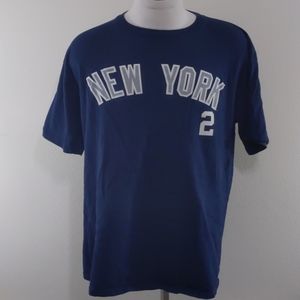 MLB NY Yankees short sleeve D. Jeter t-shirt Lg